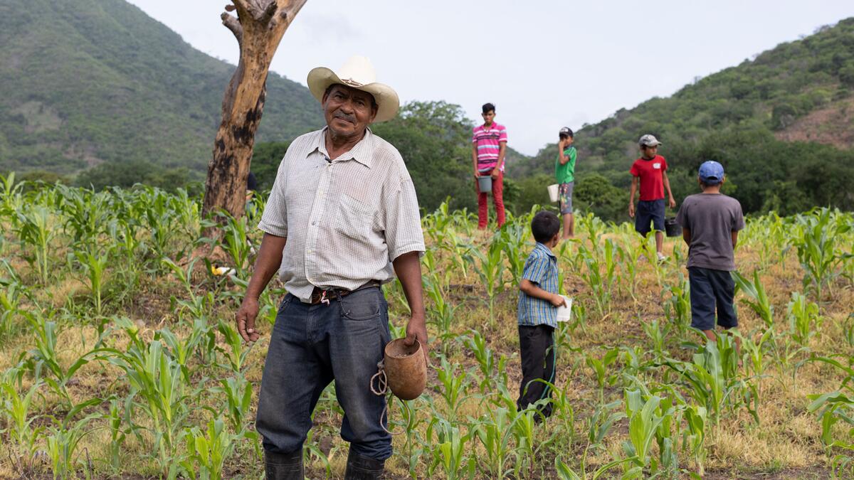 Kleinbauern sind wichtige Nahrungsmittellieferanten in Nicaragua.